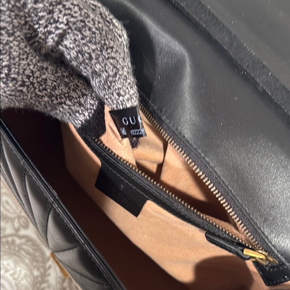 RARE GUCCI QUEEN MARGARET BAMBOO TOP HANDLE BAG - Picture 11 of 16